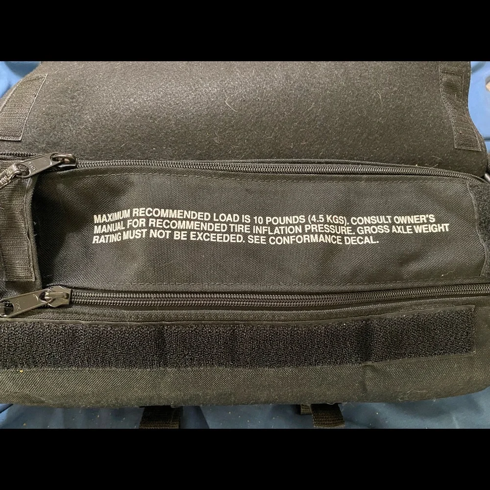 Harley-Davidson travel bag zip/Velcro - Picture 2 of 8